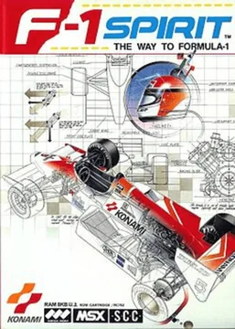 Box art for F-1 Spirit: The Way to Formula 1