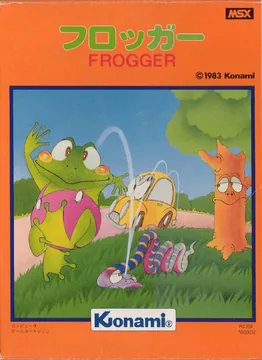 Box art for Frogger