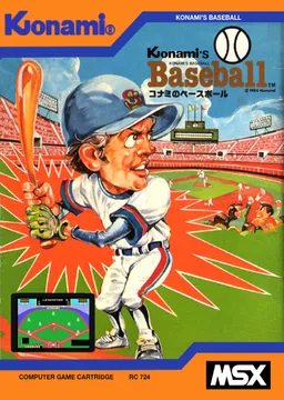 Box art for Konami's Baseball