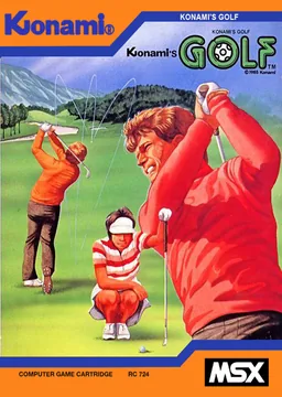 Box art for Konami's Golf