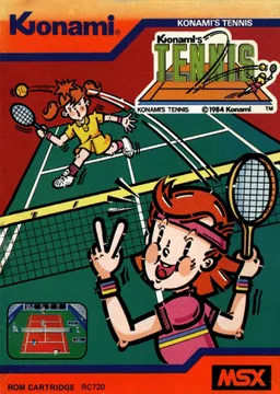 Box art for Konami's Tennis