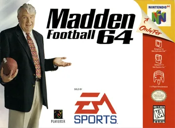 Box art for Madden Football 64